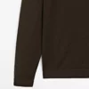 ژاکت بافت یخنی ۱۰۰٪ پشم مروسی برند Massimo Dutti - 975180291