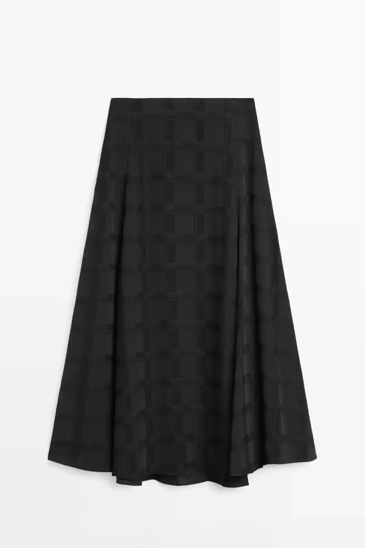 دامن با چینهای بلند برند Massimo Dutti - 984744487