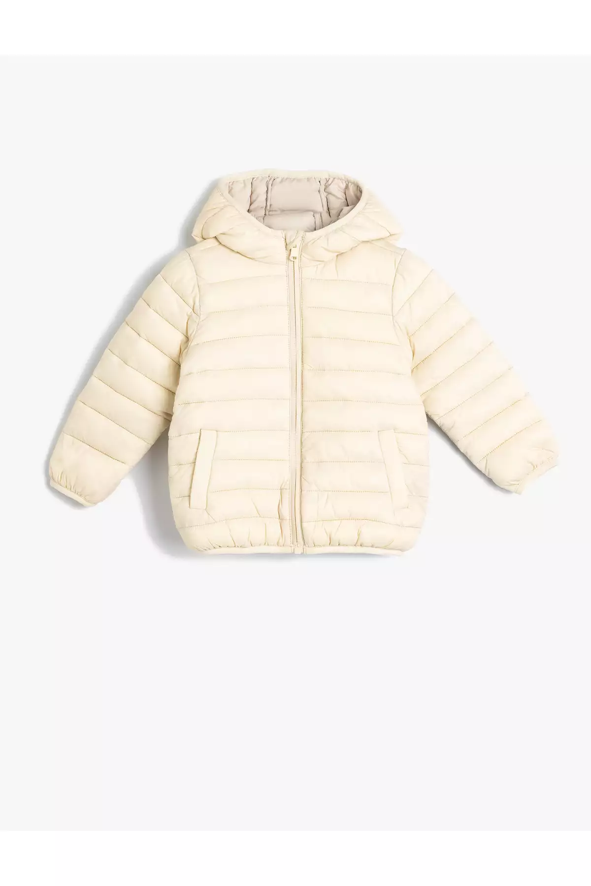 کاپشن بادی با کلاه و جیبهای زیپدار برند Koton - 882120635