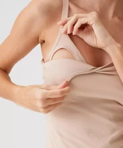 تاپ شیردهی کتان ۱۰۳۱ با طراحی مخفی کننده سینههای زنانه برند Pierre Cardin - 38003803