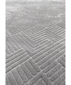 قالیچه راهرو خاکستری با زیره‌ی ضد لغزش برای اتاق، سالن، راهرو و آشپزخانه برند Merinos - 973164725