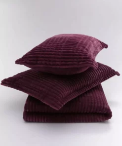 ست ۲ تکه پتو مدرن لاین تک نفره - گیلاسی برند Merinos - 796119926