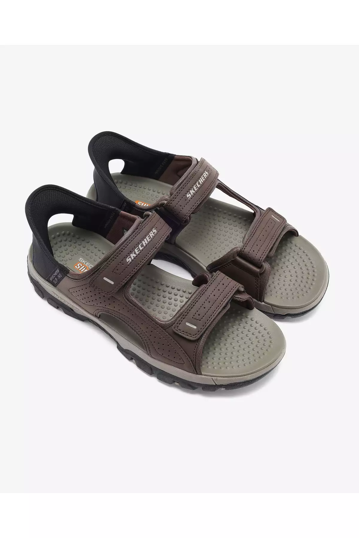 ترسمن - صندل مردانه قهوهای ریس 205289 شکلاتی برند Skechers - 903161185