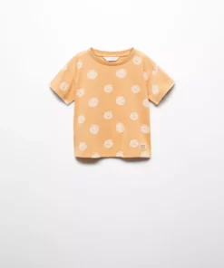 تیشرت رنگ خاکی برای پسر بچه 67006025 برند MANGO - 891109876