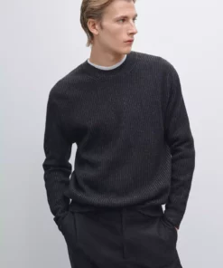کِلاهک گردنی با ترکیب پشم یُن برند Massimo Dutti - 1019800061