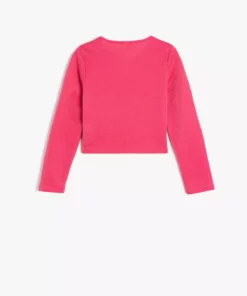 بلوز آستین بلند فیت تنگ یقه گرد برند Koton - 881422596