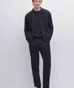 کارتن پشمی با ترکیب کشمیر برند Massimo Dutti - 1024809755