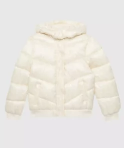 جاکت کلاهدار با پدشده بلند برند Guess - 1011011437