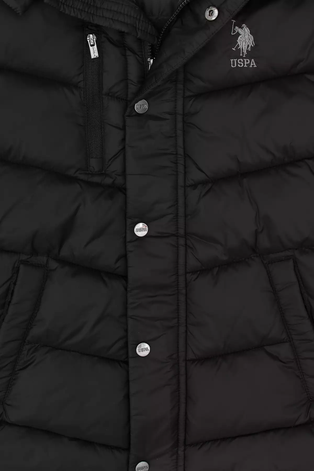 کاپشن مشکی بچهگانه مردانه 50312119-VR046 برند U.S. Polo Assn. - 1038093396