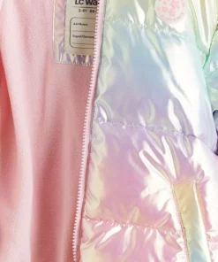 کاپشن بادکرده جدید دخترانه با طرح رنگی LCW Kids برند LC Waikiki - 979316509