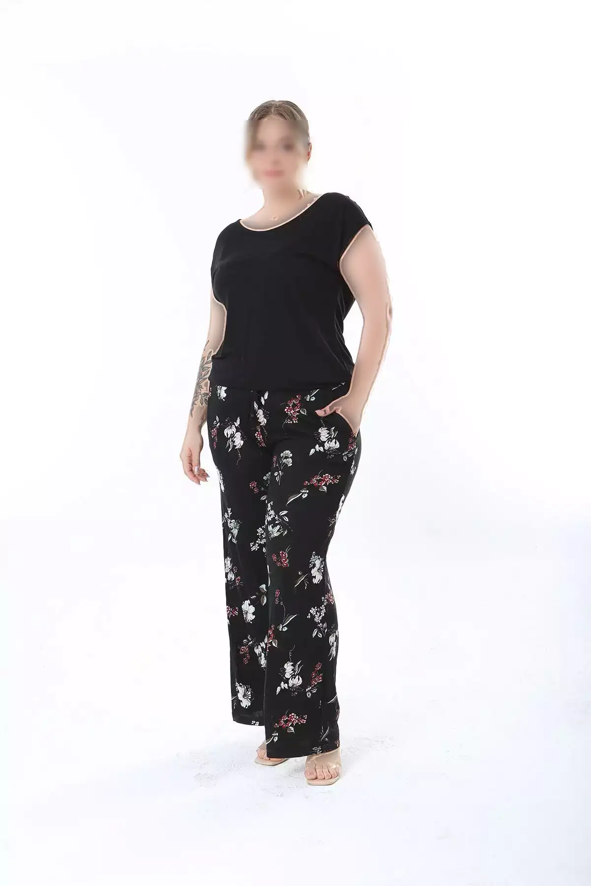 سرهمی زنانه سایز بزرگ برند XL Modam - 833686044