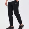 شلوار جوجینگ مردانه مایکرو کالکشن با زیپ کناری - مشکی S211809-001 برند Skechers - 98106288