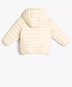 کاپشن بادی با کلاه و جیبهای زیپدار برند Koton - 882120635