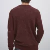 ژاکت استین کوتاه با یقه گلابی از مخلوط پشم برند Massimo Dutti - 995475650