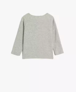 تیشرت پایهای با آستین بلند و جزئیات دکمهای از جنس پنبه برند Koton - 872183197