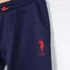 شلوار ورزشی پسرانه دار پاکا رنگ سرمهای برند U.S. Polo Assn. - 650898292