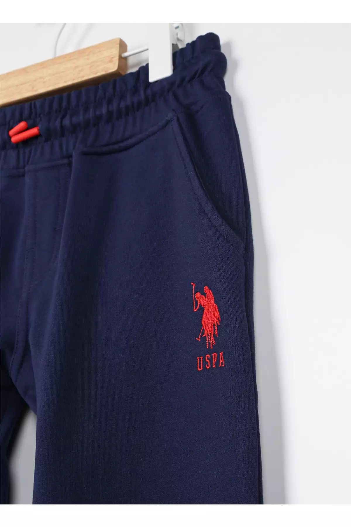شلوار ورزشی پسرانه دار پاکا رنگ سرمهای برند U.S. Polo Assn. - 650898292