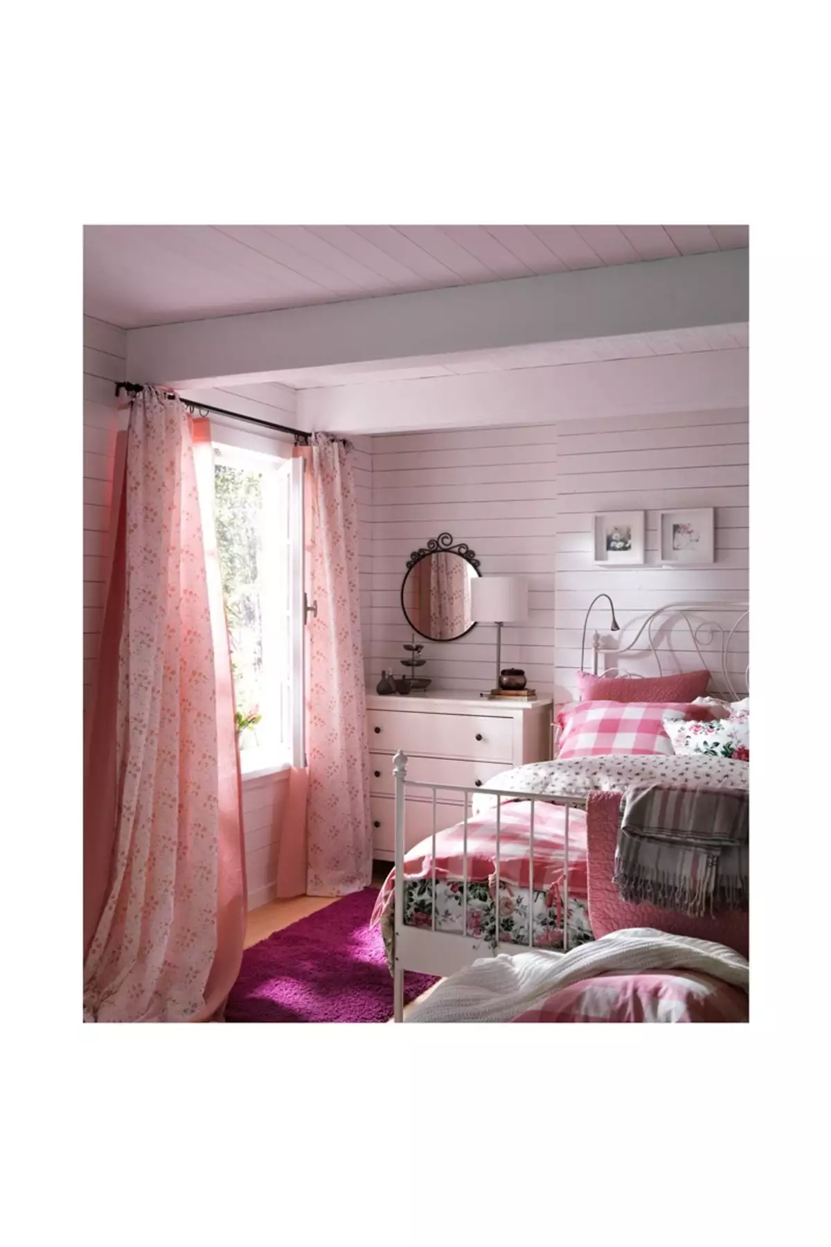 آینه گرد فرورژه 50x60 سانتیمتر برند IKEA - 841163293