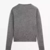 ژاکت پشمی یقه گرد برند Massimo Dutti - 957598678