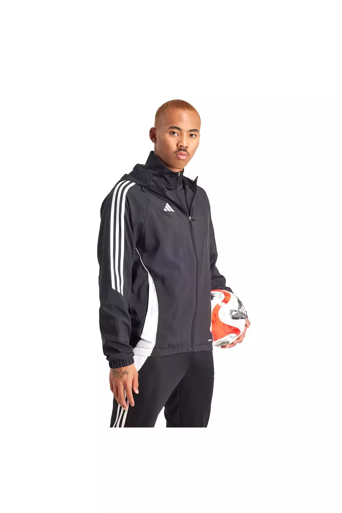 ترکیب ورزشی مردانه Tiro24 سایز مدرج سیاه برند adidas - 819323716
