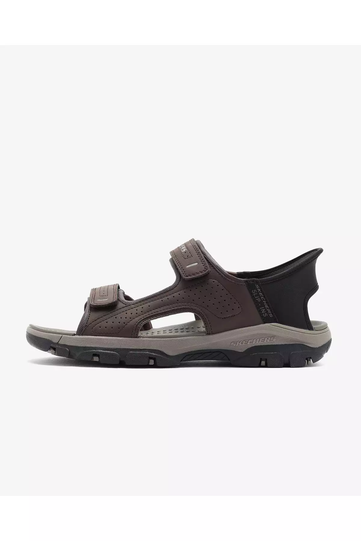 ترسمن - صندل مردانه قهوهای ریس 205289 شکلاتی برند Skechers - 903161185