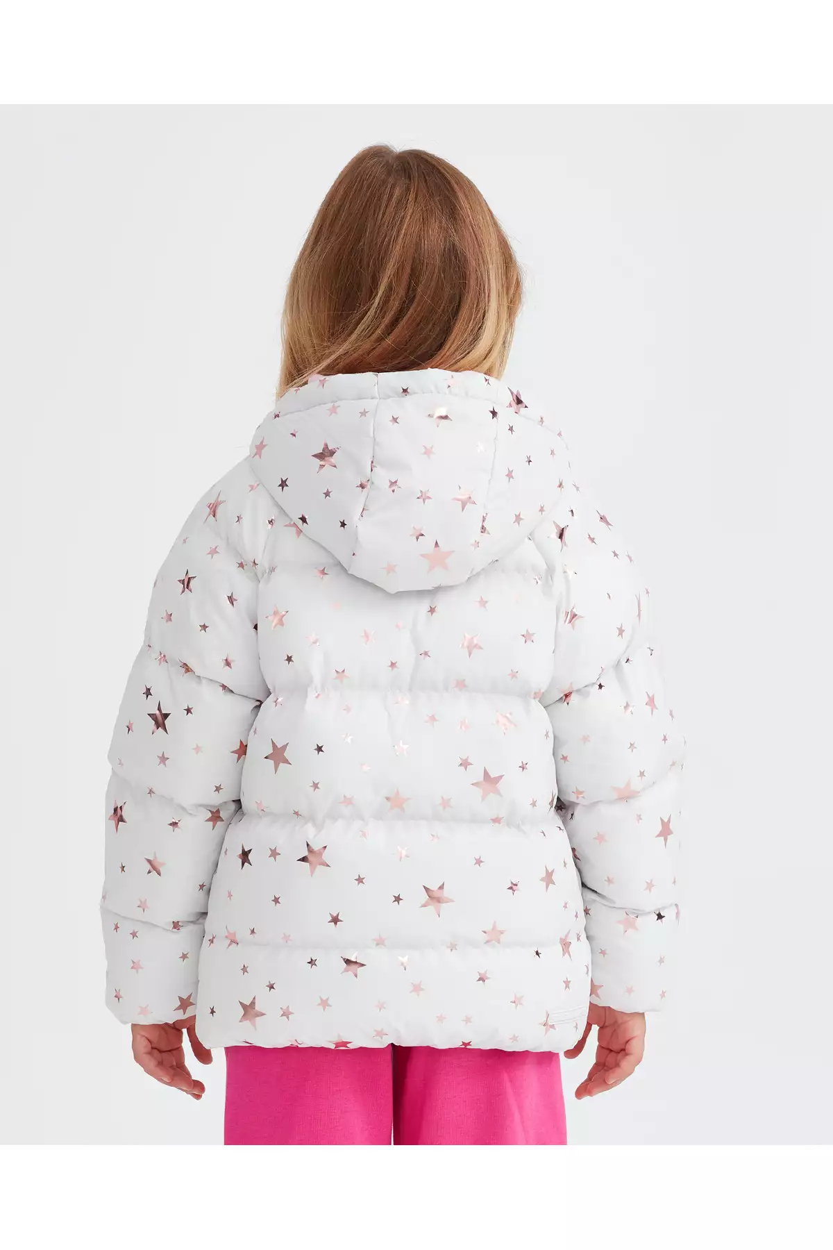 جاکت پدینگ بیرونی بزرگ دخترانه گاندی رنگی خاکستری مدل SK232042-032 برند Skechers - 760863443