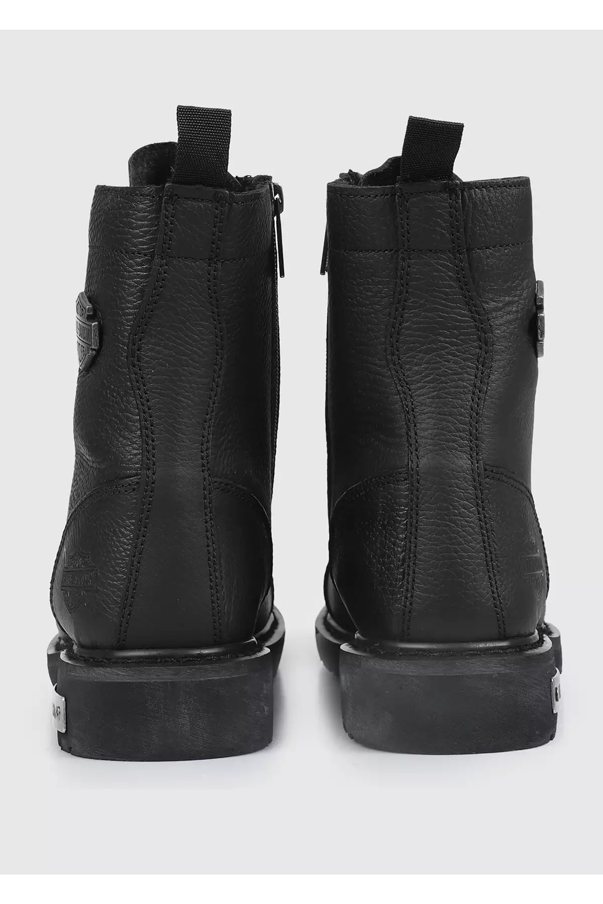 کفش چرم مشکی مردانه کلمار با طرح ۰۲۵M100553 برند Harley Davidson - 1267038