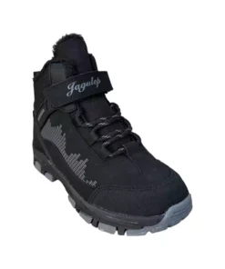 چکمه کودک ضد آب و داخلی پشمی (حجم ۳۱-۳۵) مشکی - خاکستری تیره برند Liger - 767052684