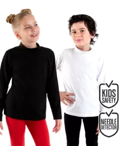 پک ۲ تایی تی‌شرت یقه‌دار بچه‌گانه سیاه و سفید برند Denokids - 969578905