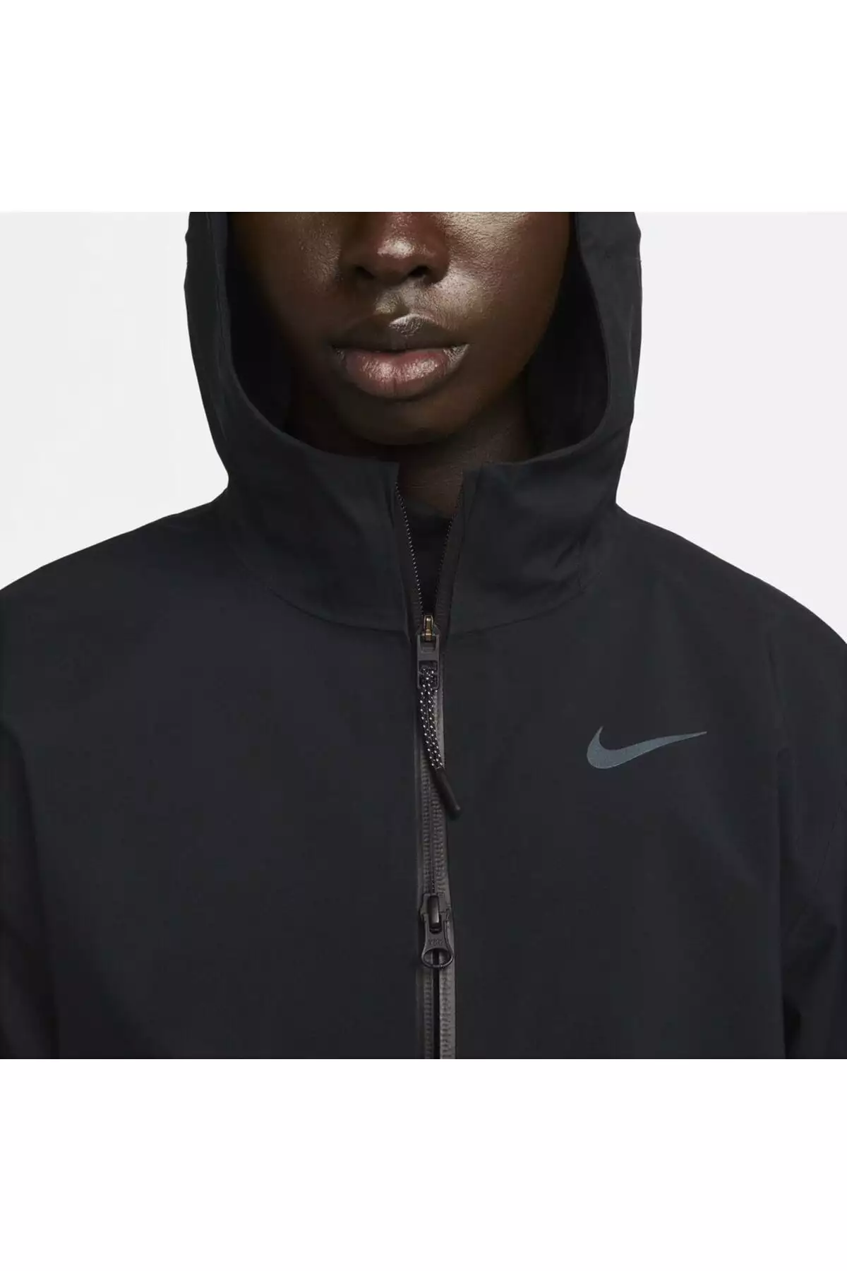 یقه کامل زنانه استورم فیت ران دیویژن - جلیقه - بارانی - بادگیر برند Nike - 816697169