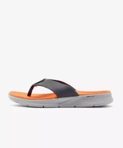 دمپایی گچی مردانه گود کانسیستنت - رنگ خاکستری مدل سنت ویو 229035 گیور برند Skechers - 822737915