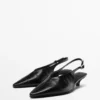 کفش پاشنهدار با پشت باز برند Massimo Dutti - 959428732