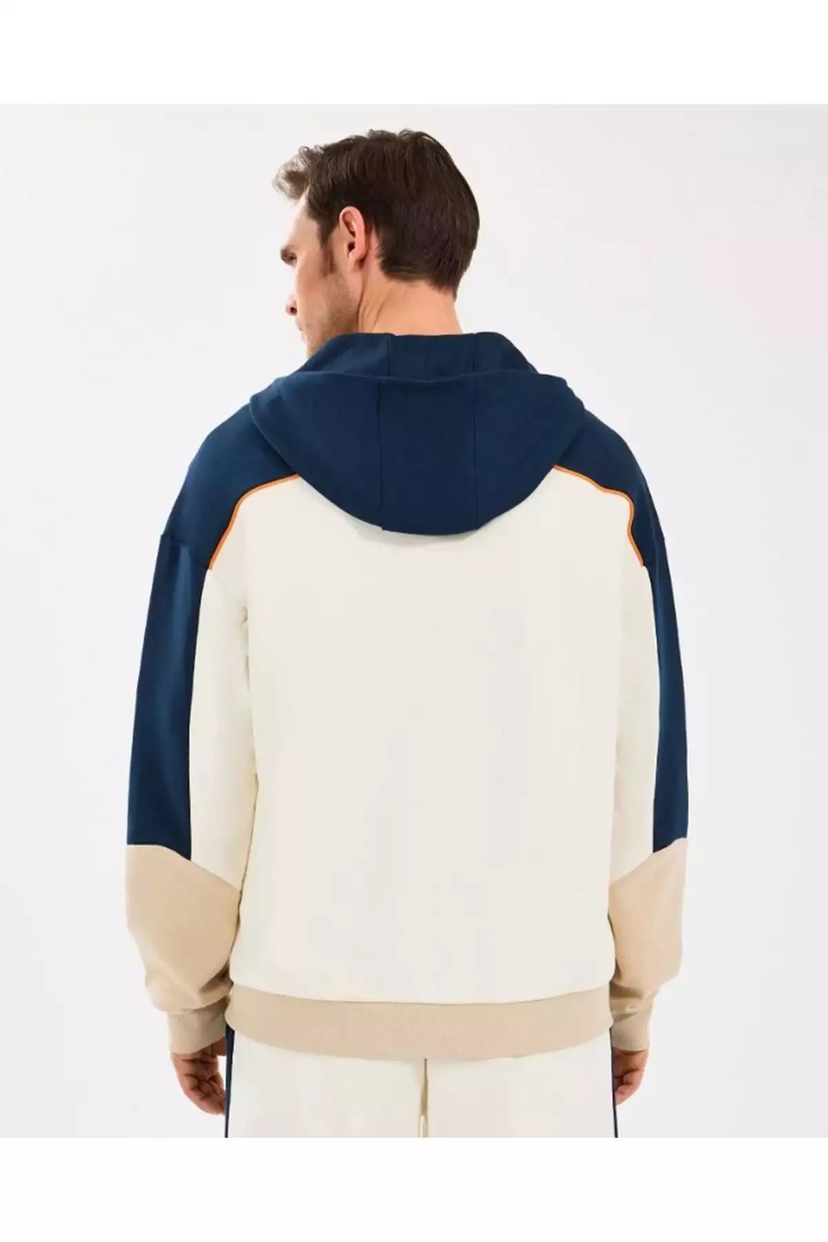 هودی زیپدار نیمهکژوال بافتدار مردانه M Diagonel Lw Fleece S2510027 رنگ بژ برند Skechers - 928895958