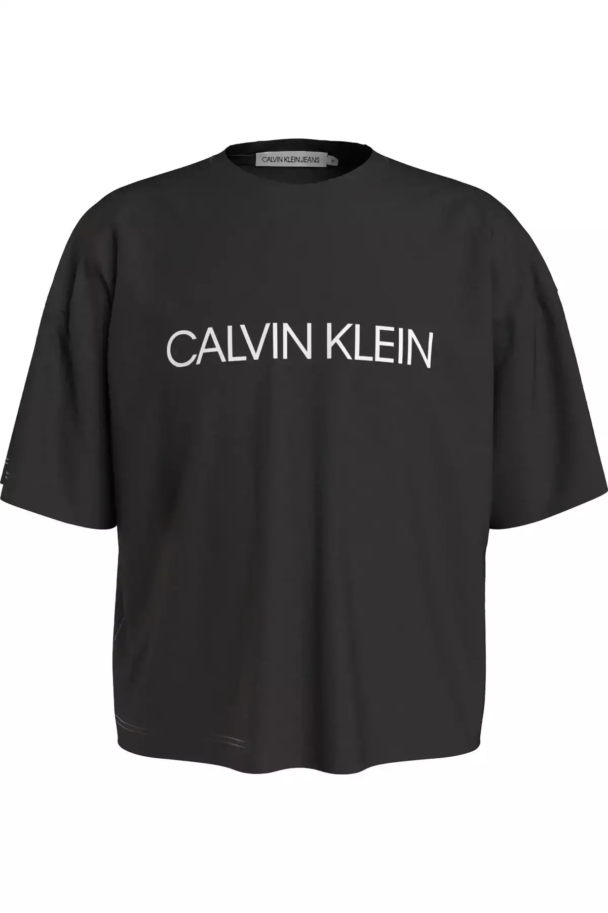 تیشرت زنانه سیاه لوگوی مؤسسه B برند Calvin Klein - 975995586