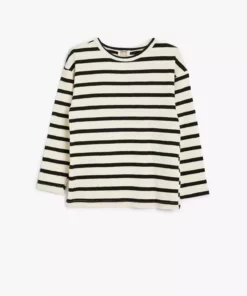 تیشرت پایه آستین بلند یقه گرد برند Koton - 875884754