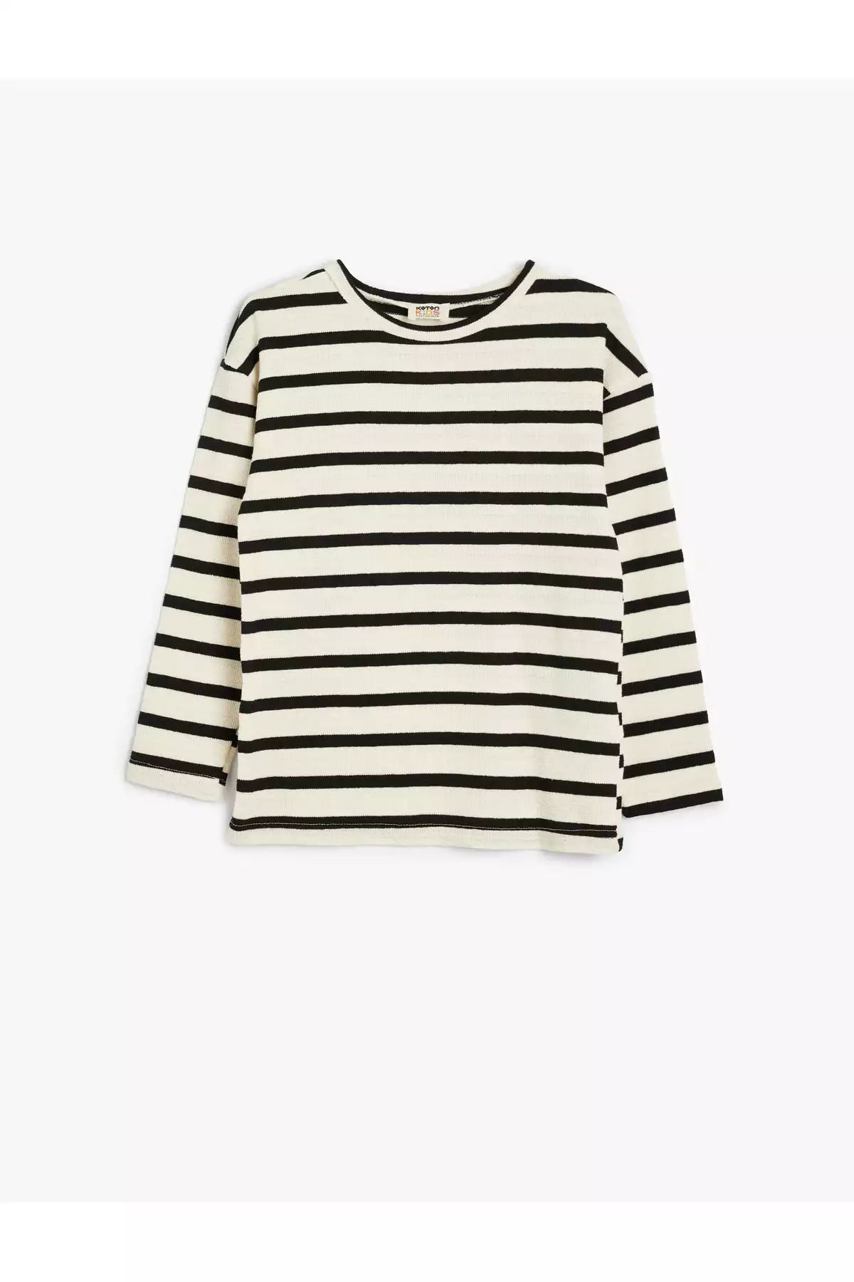 تیشرت پایه آستین بلند یقه گرد برند Koton - 875884754