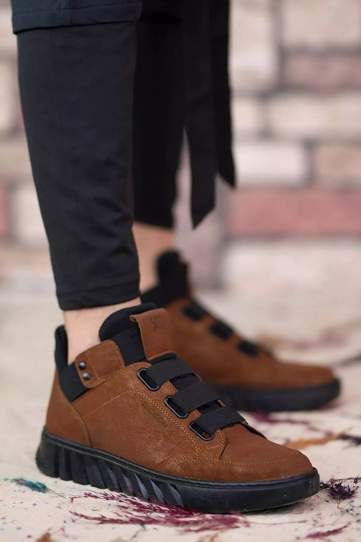 بوت اسنیکر مشکی تابا 0012383 برند Riccon - 46551511