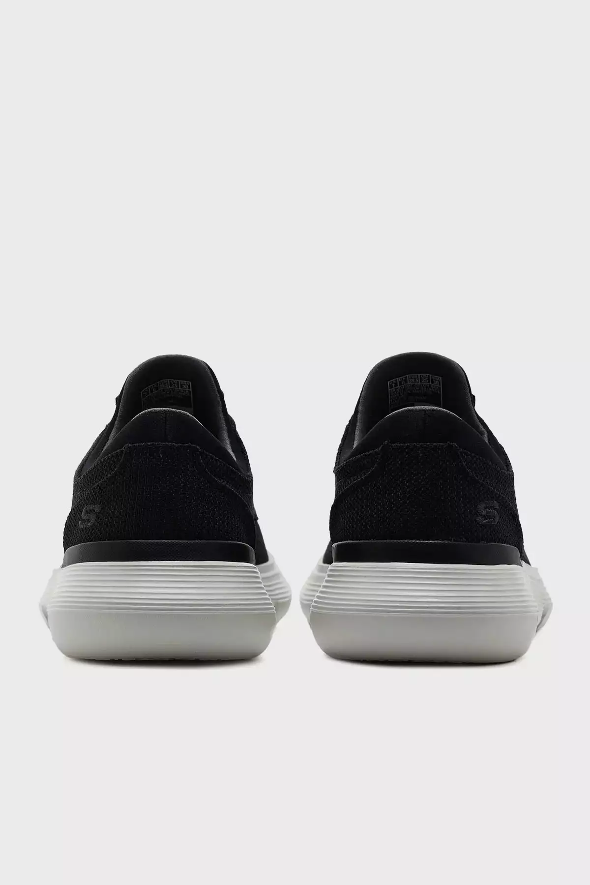 کفش روزمره مردانه با بافت کنواس شماره 204907 مشکی برند Skechers - 930524885