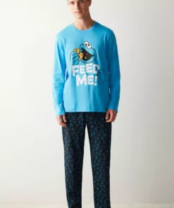 ست پیژامه آبیFeed Me Pants برند Penti - 757388791