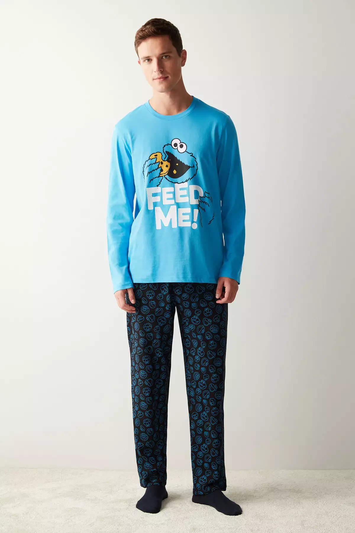 ست پیژامه آبیFeed Me Pants برند Penti - 757388791
