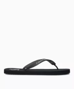 صندل ساحلی مدل مونولوگو مردانه با بند انگشتی برند Calvin Klein - 938868343