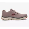 کفش ورزشی مردانه و زنانه Flex Advantage 4.0 پوششدار رنگ خاکستری برند Skechers - 938794806