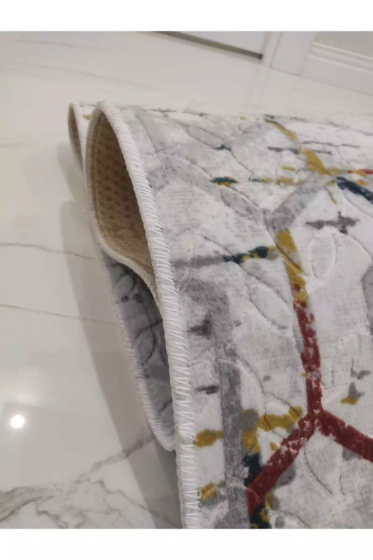 فرش راهرو چند منظوره مریانوس با زیره ضد لغزش و نمدی مناسب برای اتاق، سالن، راهرو و آشپزخانه برند Merinos - 799684965