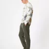 شلوار ورزشی ساده با کمر بند دار و جزئیات جیب از جنس پنبه برند Koton - 855324741