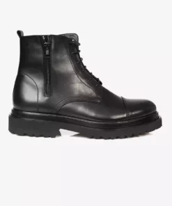 کفش چرم مشکی مردانه مدل کژوال برند Greyder - 764830237