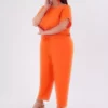 لباس سرهمی با کمربند 333474 بزرگ سایز برند Roxxlen - 838134606