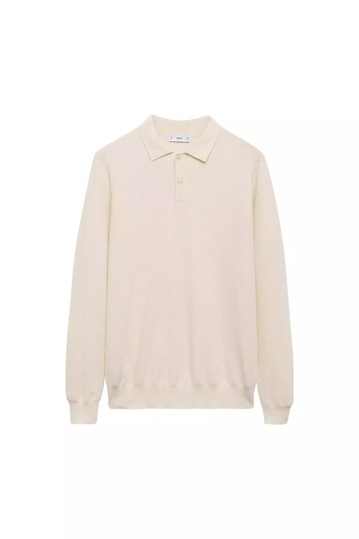 کاپشن مردانه رنگ سفید شکسته 87010601 برند MANGO - 924137755