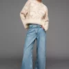 پلیور با طرح جاکار برند Bershka - 986086527