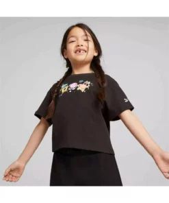 تیشرت دخترانه باباسفنجی برند Puma - 857361376