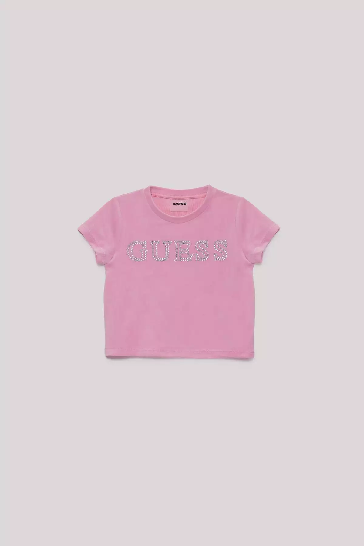 تیشرت صورتی دخترانه فروشگاه BG برند Guess - 854165837